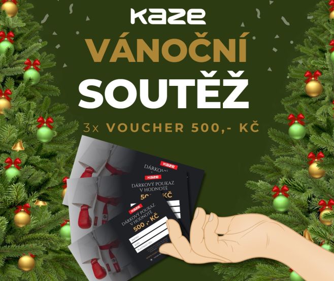🎄 VÁNOČNÍ SOUTĚŽ KAZE 🎄 Hrajeme o 3× voucher v hodnotě 500 Kč na www.kaze.eu Jak se zapojit? 1️⃣ Sleduj náš profil 2️⃣ Dej...
